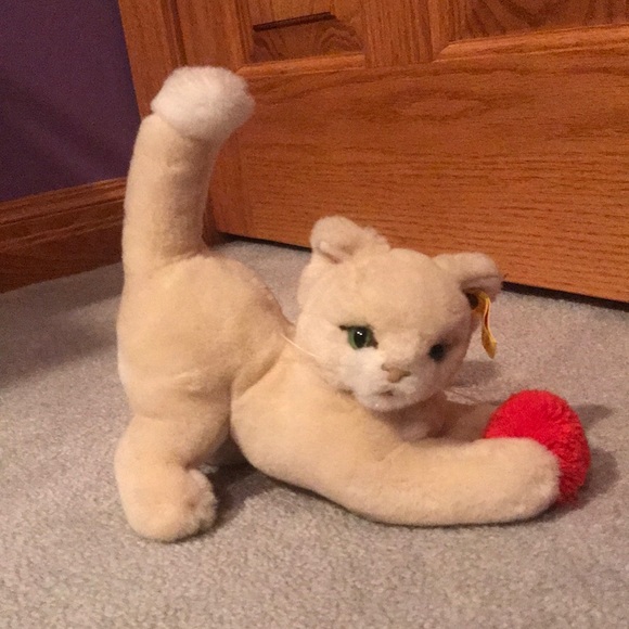 steiff stuffed cat
